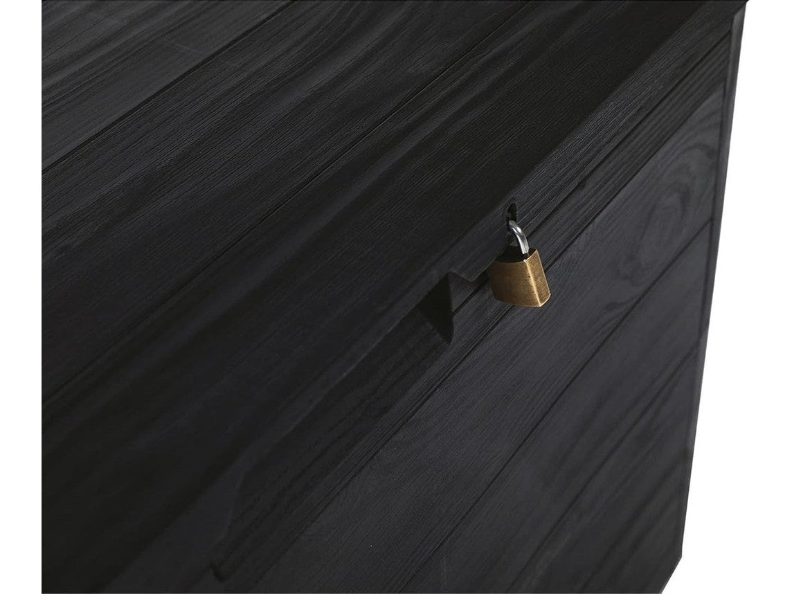 Baule Multiuso Woody's 160 Litri – Contenitore Salvaspazio per Interno ed Esterno