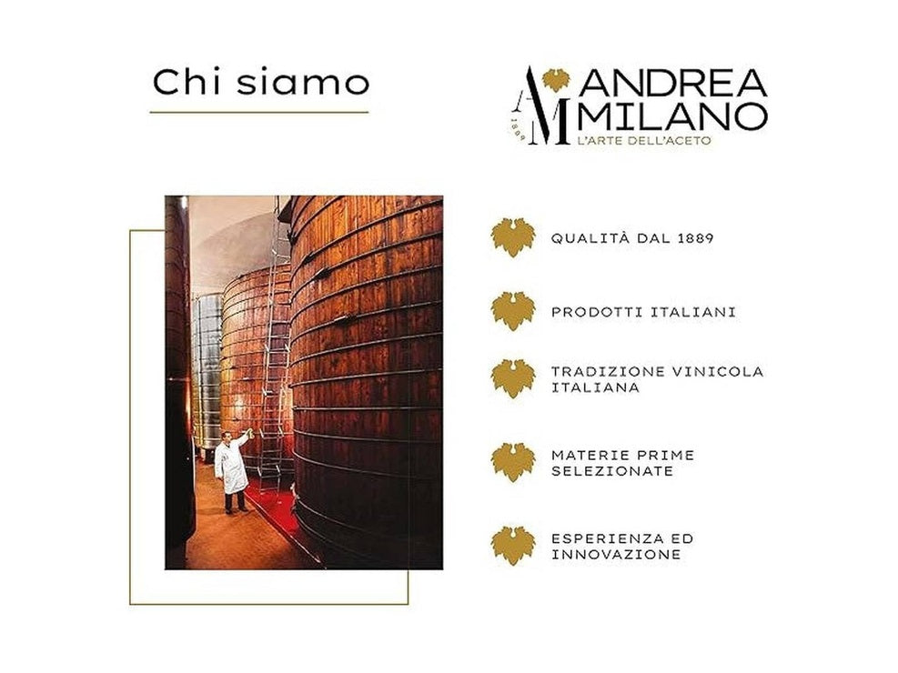 Aceto di Melannurca Campana IGP Andrea Milano 500 ml – Gusto Autentico e Raffinato