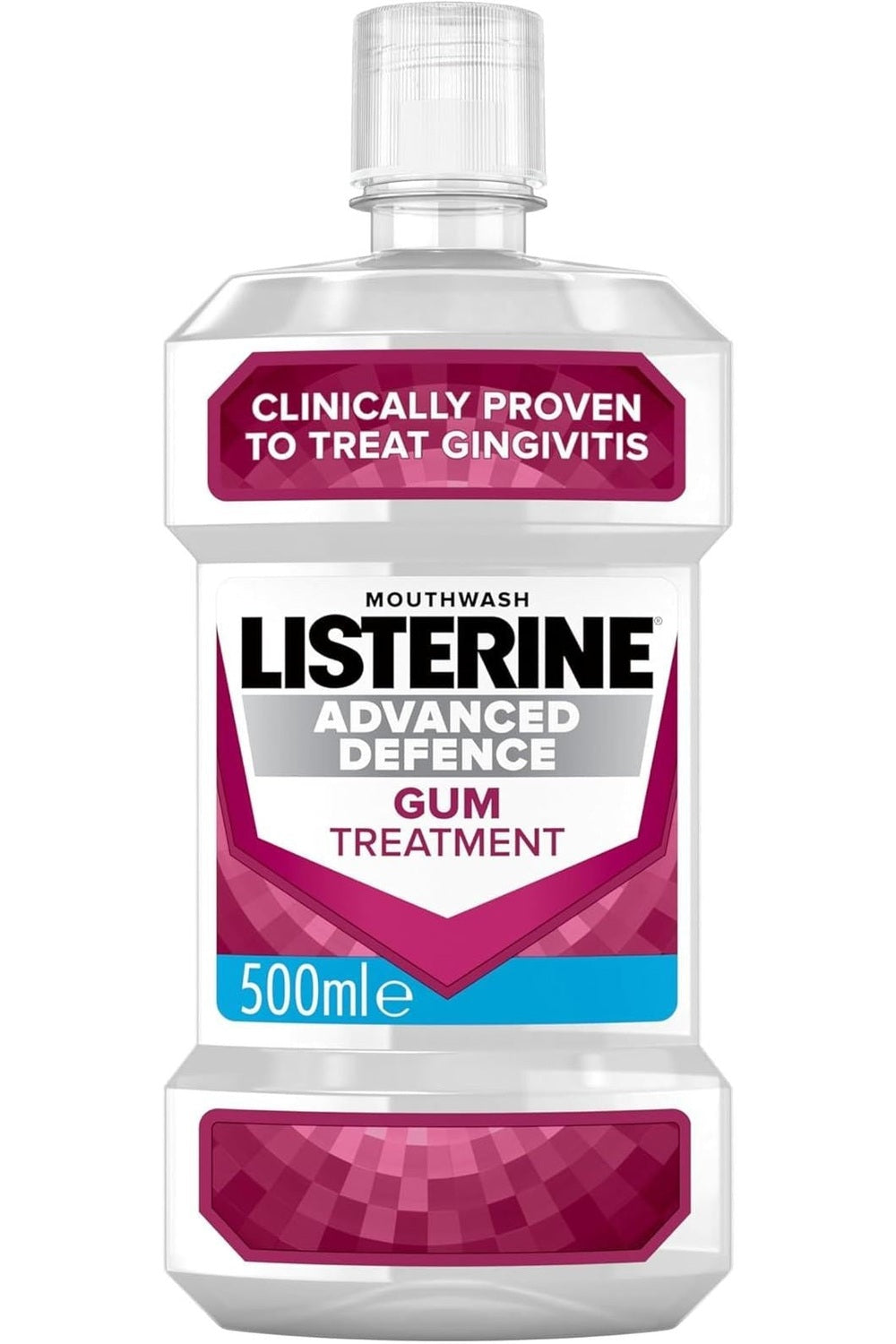 Listerine Mouthwash 500ml Advanced Defense Gum Treatment