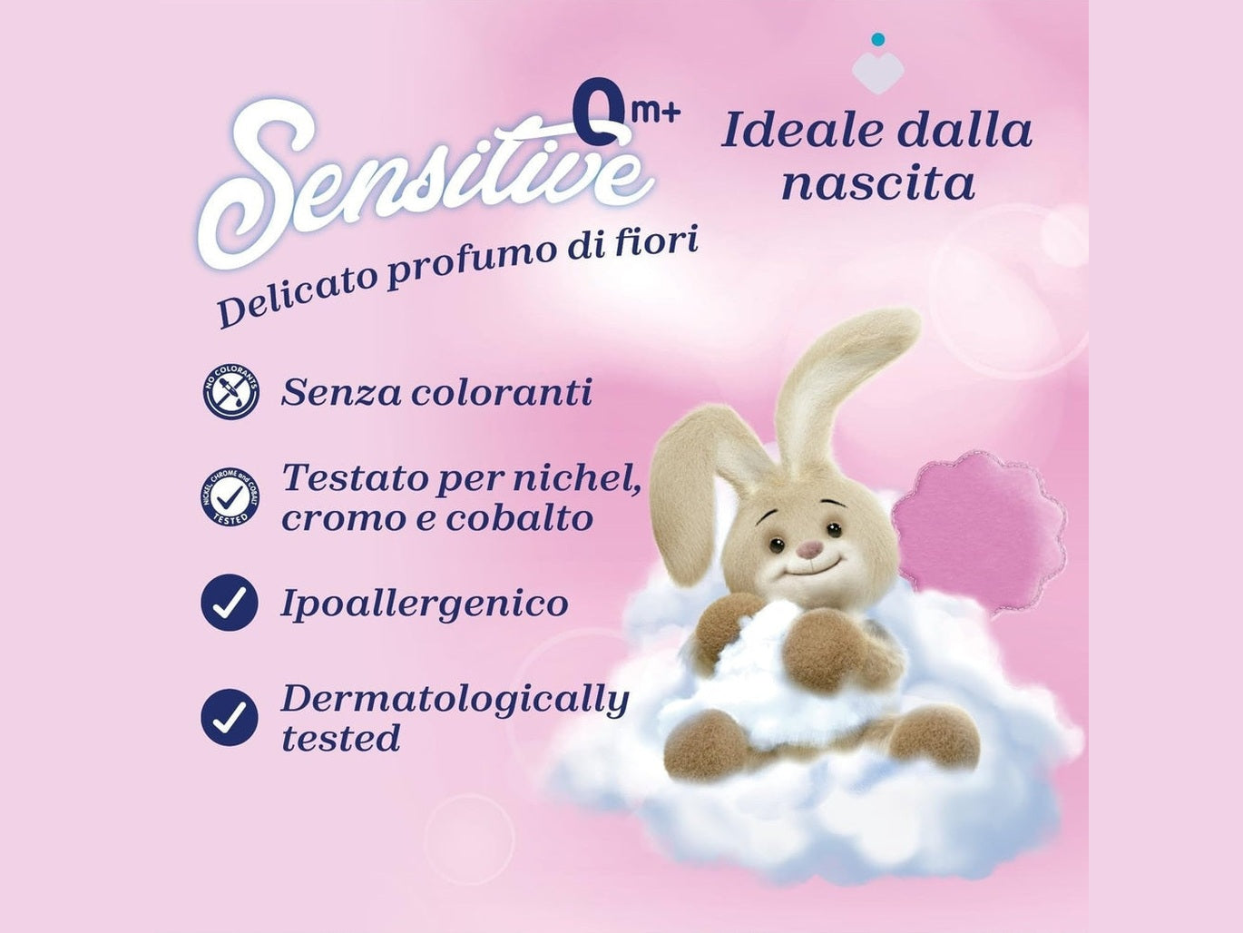 Ammorbidente Chicco 750ml Fiori Delicati – Morbidezza e Profumo per Pelli Sensibili