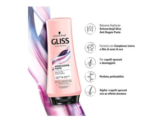 Gliss Balsamo Addio Doppie Punte – 200 ml