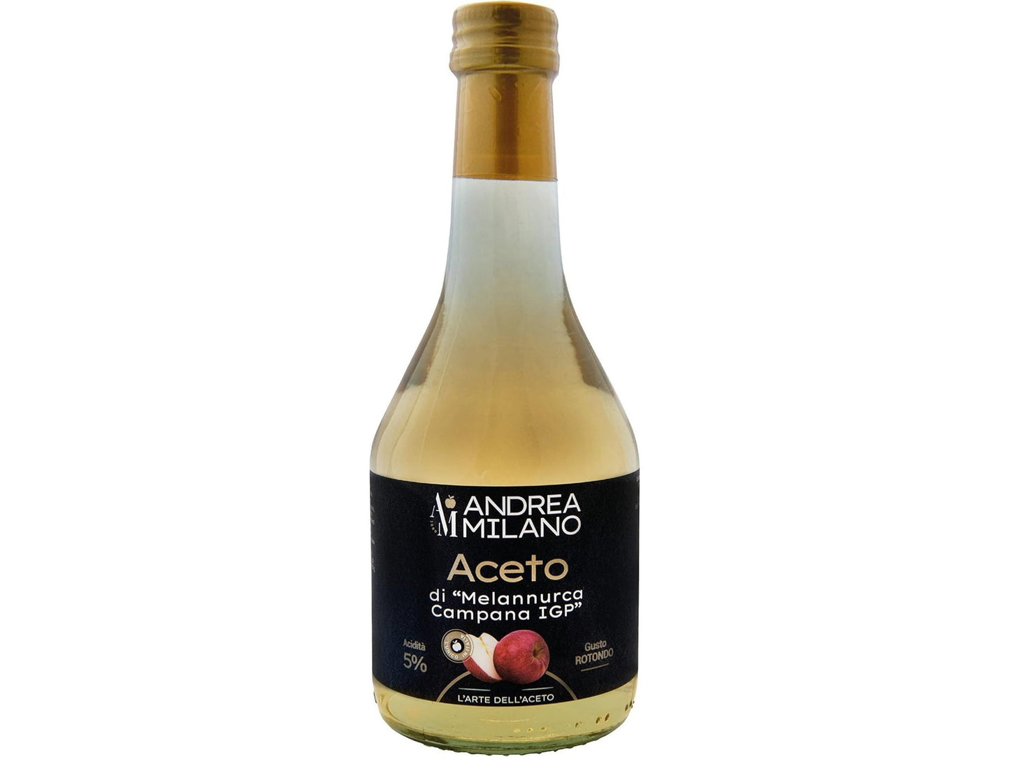 Aceto di Melannurca Campana IGP Andrea Milano 500 ml – Gusto Autentico e Raffinato