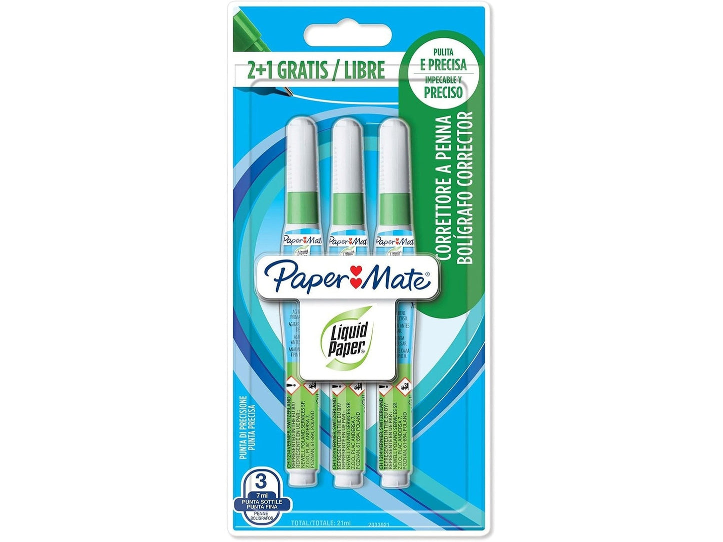 Paper Mate NP10 Correction Pen 7ml – Needle Tip Precision & Quick Drying