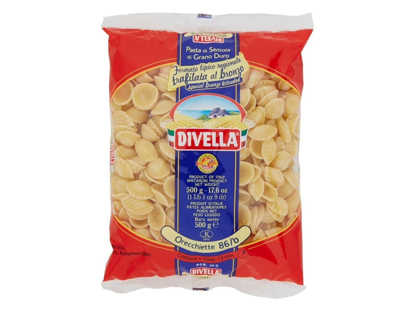 Divella Pasta di Semola – Orecchiette 500g