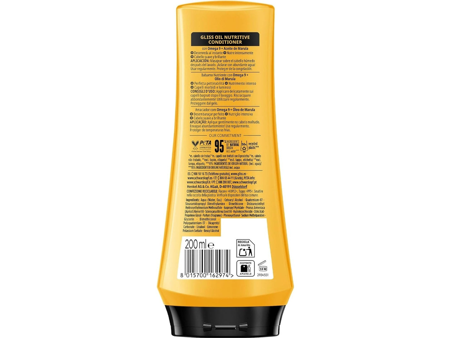 Gliss Oil Nutritive Balsamo Nutriente – 200 ml