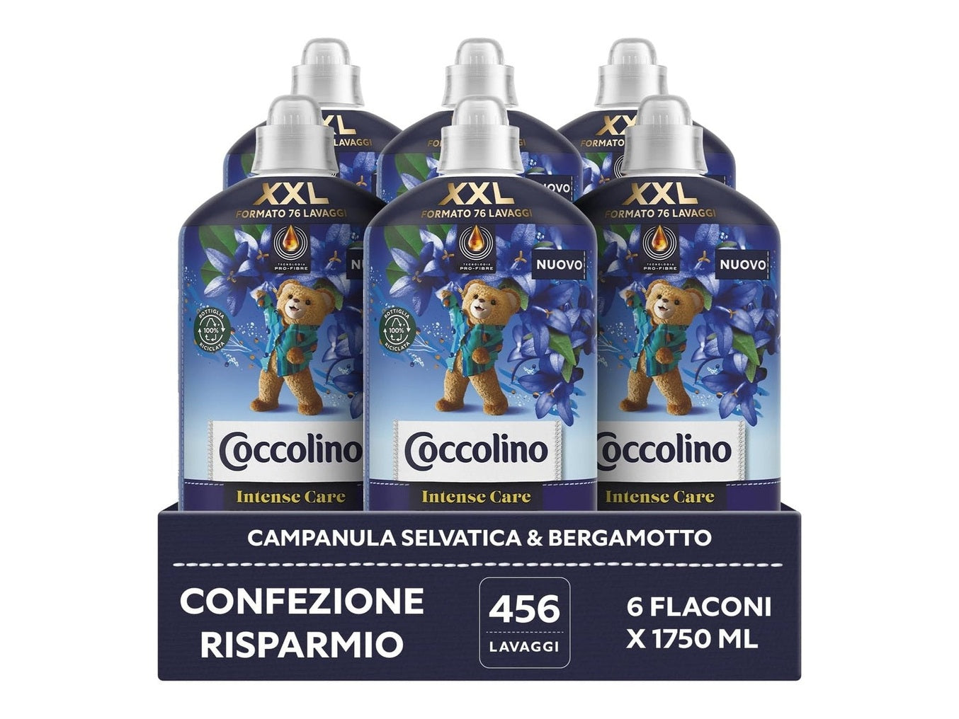 AMMORBIDENTE CONCENTRATO COCCOLINO 1,75L BERGAMOTTO