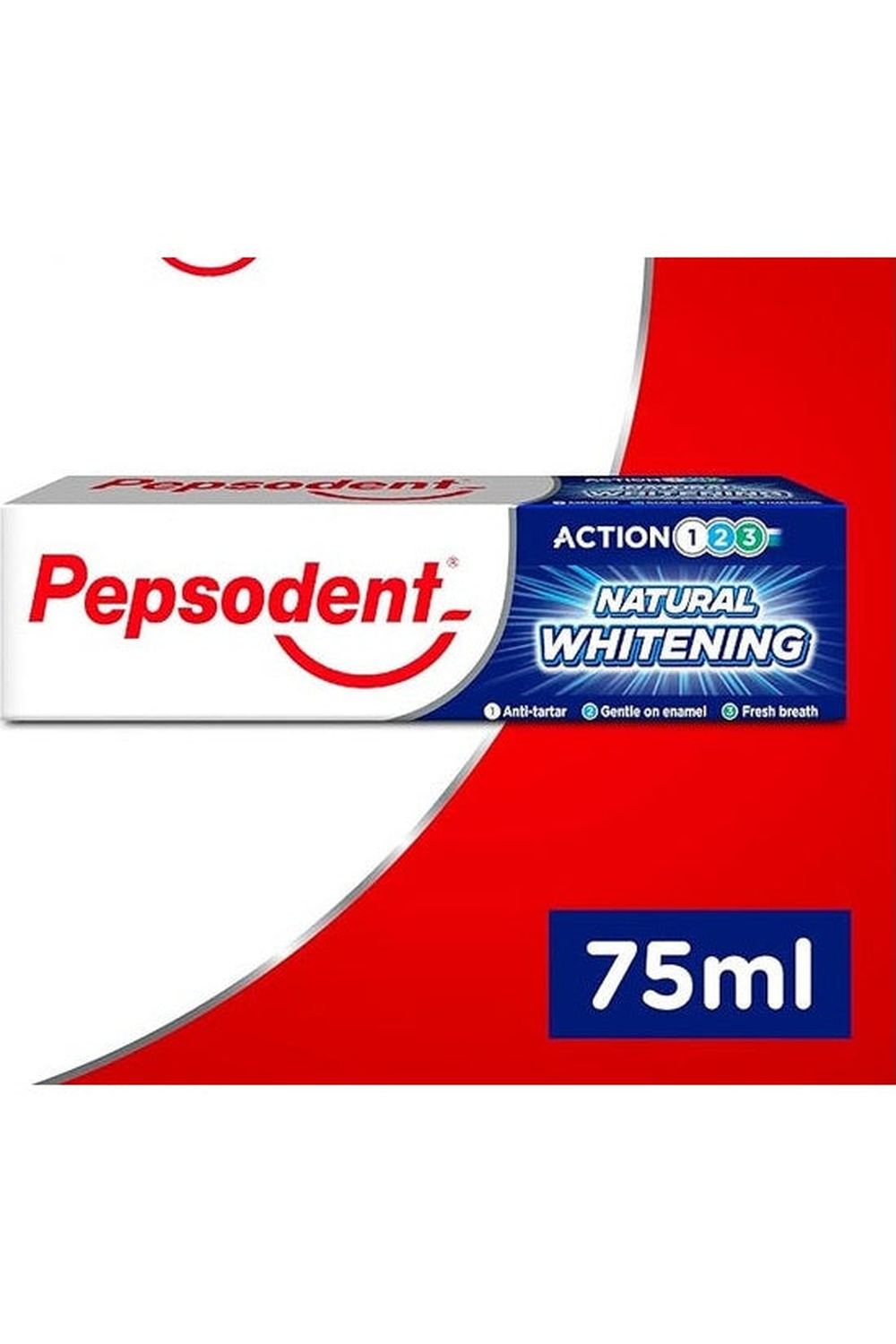 Pepsodent 75ml Natural Whitening Toothpaste