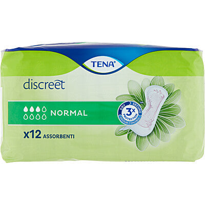 TENA Discreet Normal 12pz Assorbenti Incontinenza Leggera