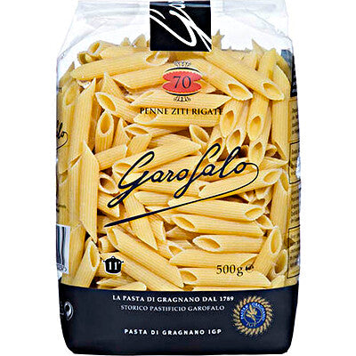 GAROFALO 070 PENNE ZITI RIGATE GR.500 8 PZ.