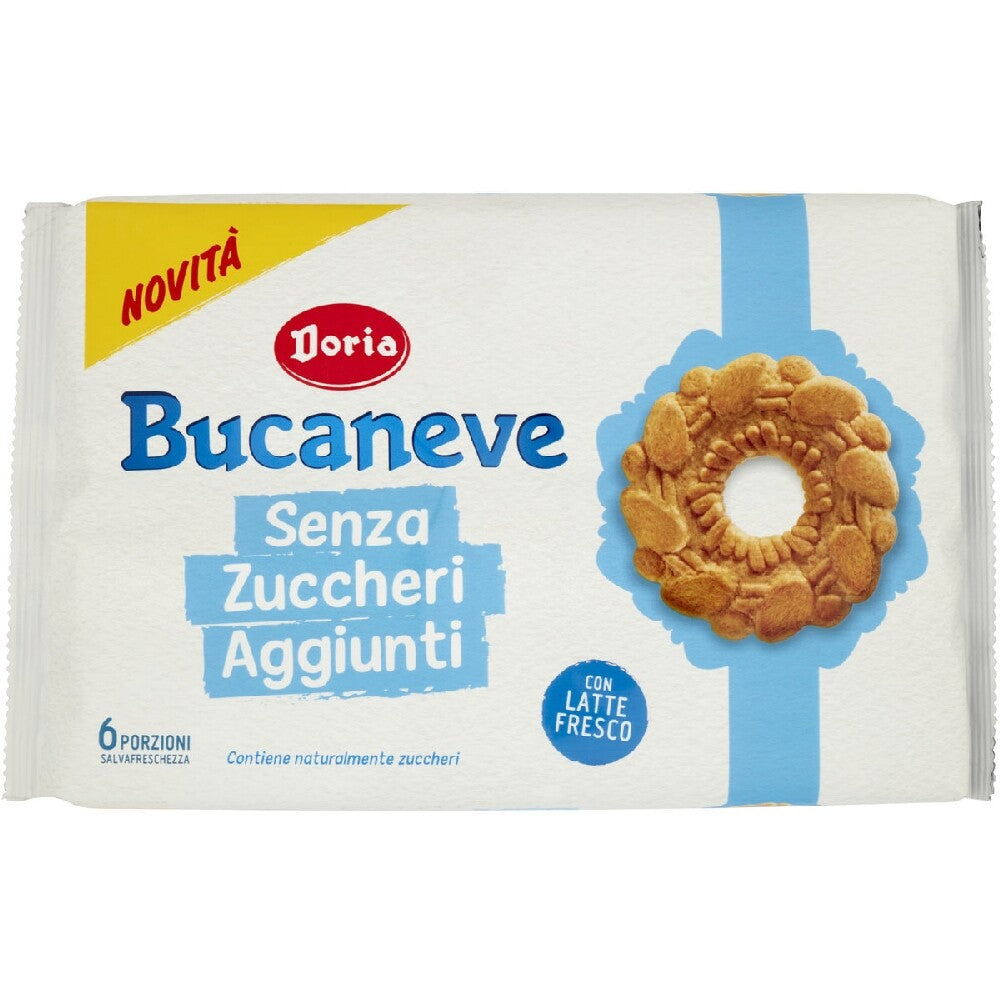 Doria Bucaneve 263g Biscotti Frollini 6pz