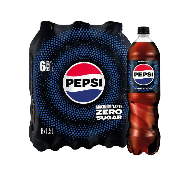 Pepsi Cola 1,5L Zero PET 6pz