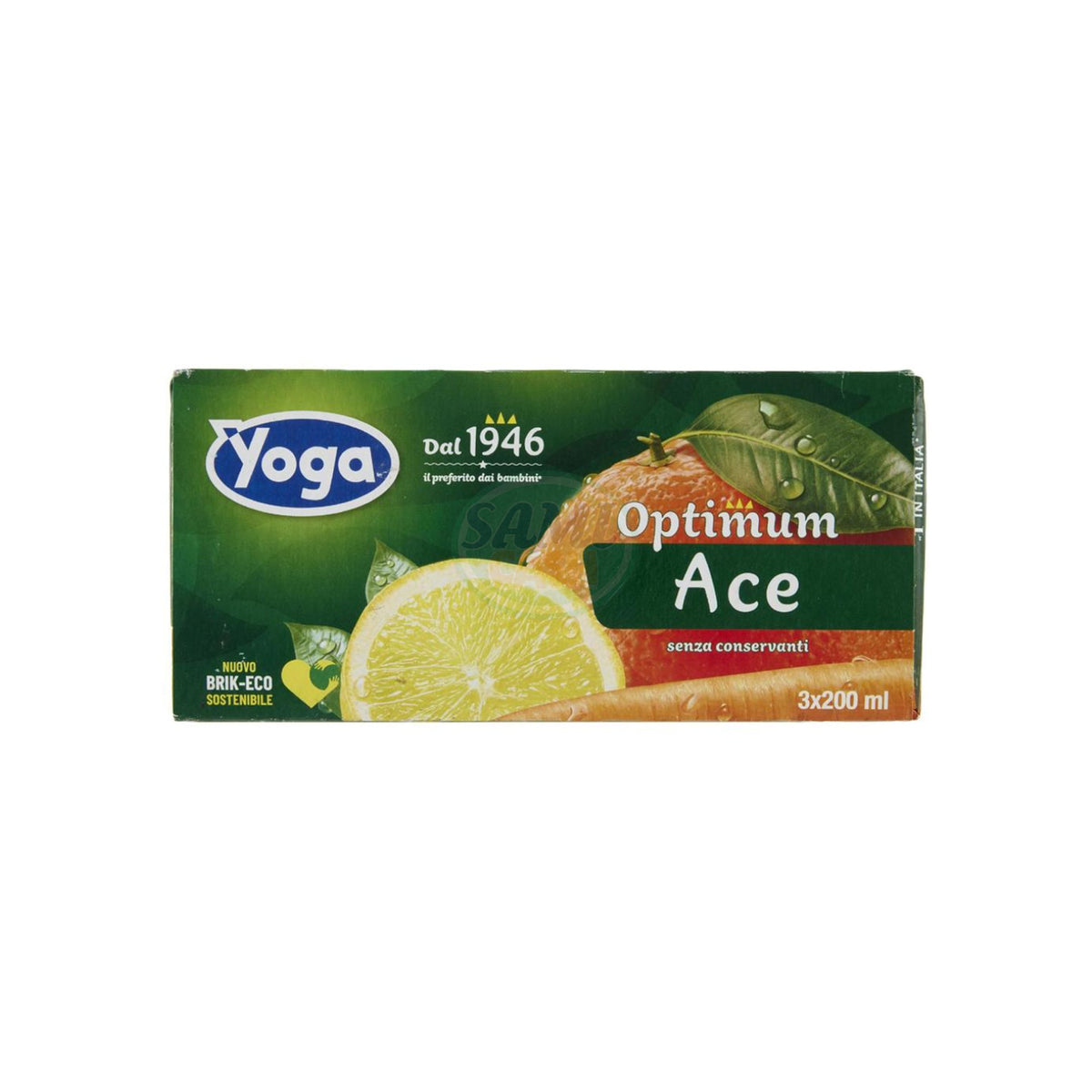 Yoga Brik Succhi 3x200ml 6pz ACE