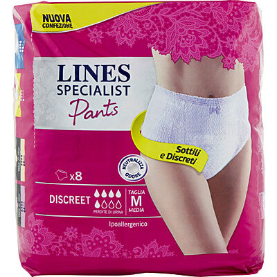 LINES SPEC.PANTS LADY DISCRET MEDIA X8 2 PZ