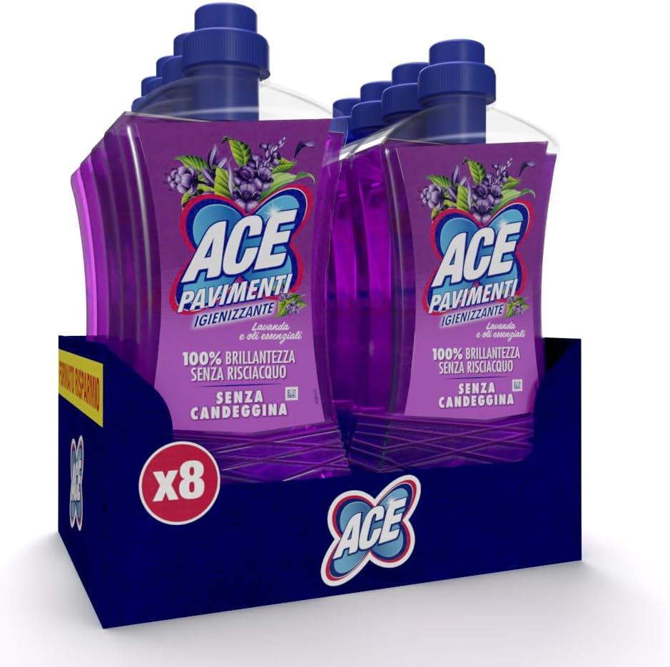 ACE Pavimenti Igienizzante Lavanda 1L 8pz