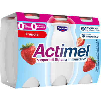 ACTIMEL 0% FRAGOLA GR.100X6 Pz 4