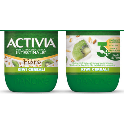 ACTIVIA FIBRE KIWI/CEREALI GR.125X4 Pz 6