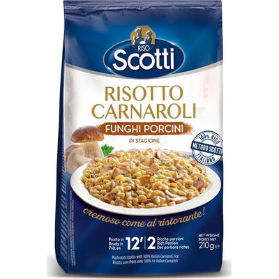 SCOTTI RISOTTO FUNGHI PORCINI GR.210 5 PZ.