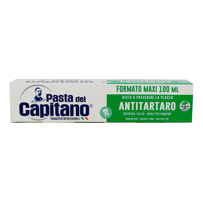 Dentifricio Pasta del Capitano 100ml Antitartaro 12pz