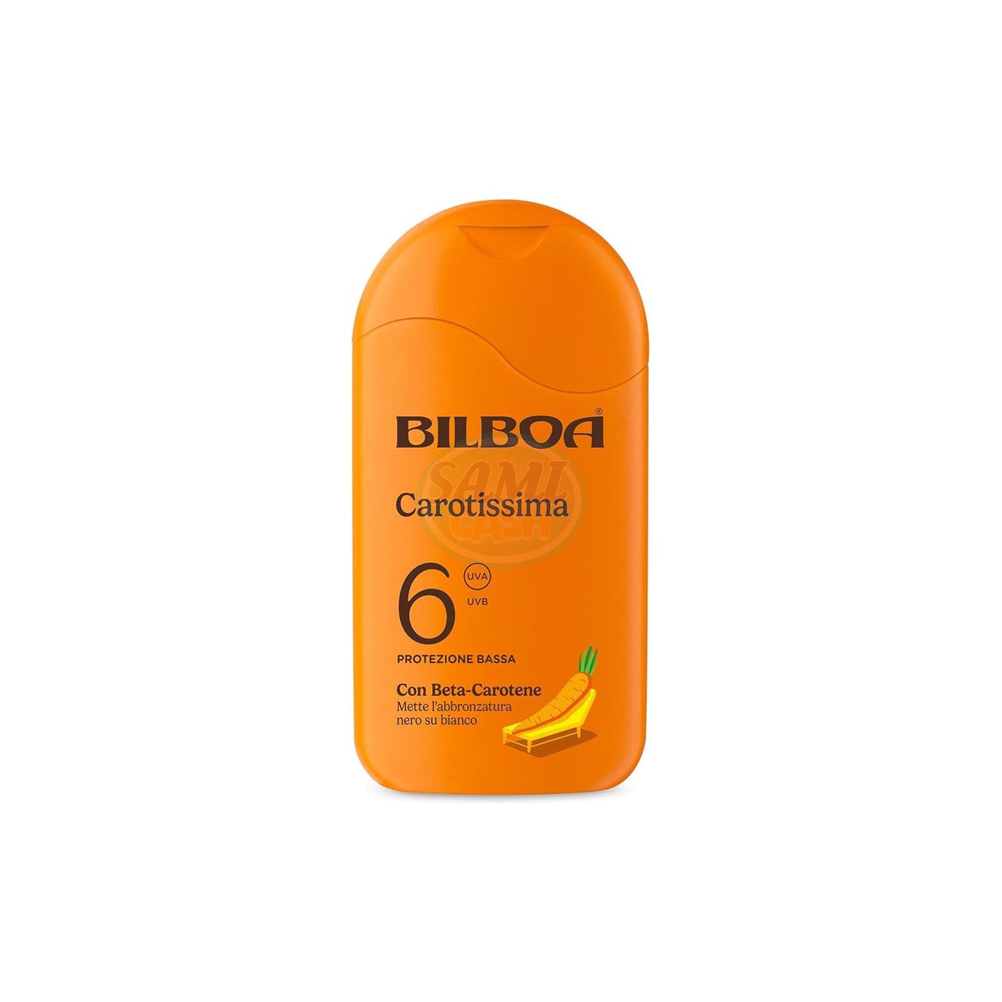 LATTE SOLARE BILBOA CAROTISSIMA SPF6 200ML