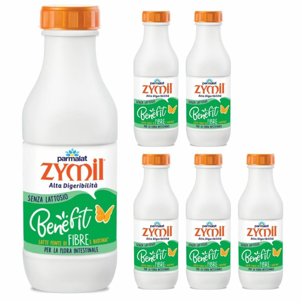 Parmalat Zymil Latte Benefit Calcio 1L 6pz