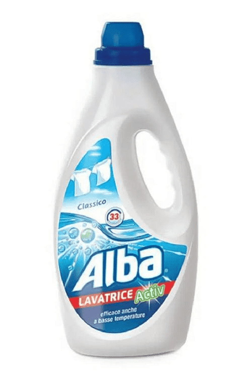 Alba Classico Detersivo Lavatrice 1850ml 33 Lavaggi x 4