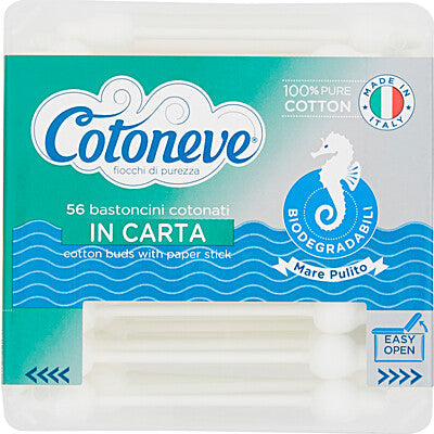 COTONEVE 56 BASTONCINI PROTECT BABY 12 PZ