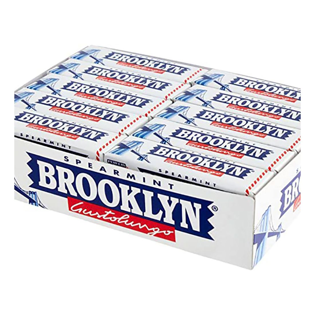 Chewing Gum Stick Brooklyn Spearmint 9 x 20