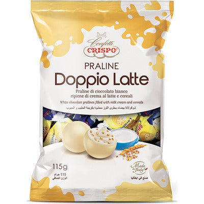 CRISPO PRALINE CREMA DOPPIO LATTE G115 6 PZ.