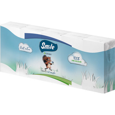 SMILE FAZZOLETTI 3 VELI PZ.10 24 PZ