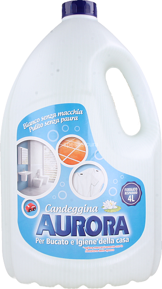 Candeggina Aurora 4L Igienizzante Multiuso x 2