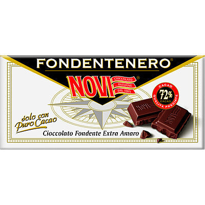 NOVI TAVOLETTA FONDENTE NERO GR.100 12 PZ.