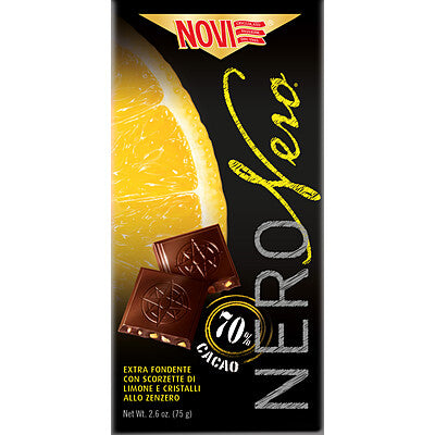 NOVI NERO NERO LIMONE/ZENZERO GR.75 10 PZ.