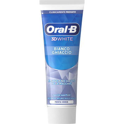 ORAL B DENTIF.3D BIANCO GHIACCIO ML.75 6 PZ