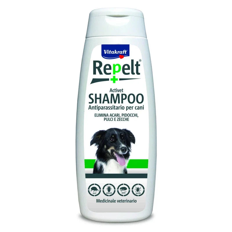Vitakraft Shampoo Cani Antiparassitario 250ml 3pz