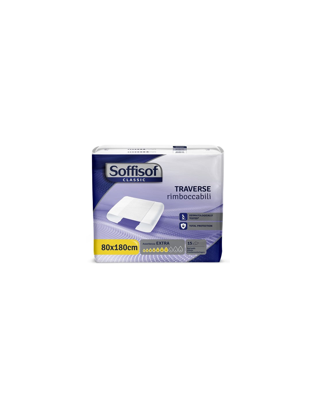Soffisof Traversine 80x180 90pz Maxi Assorbenti Protezione Letto