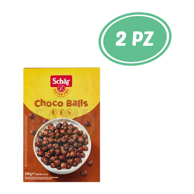 SCHAR GLUTEN FREE CHOCO BALLS GR.250 2 PZ