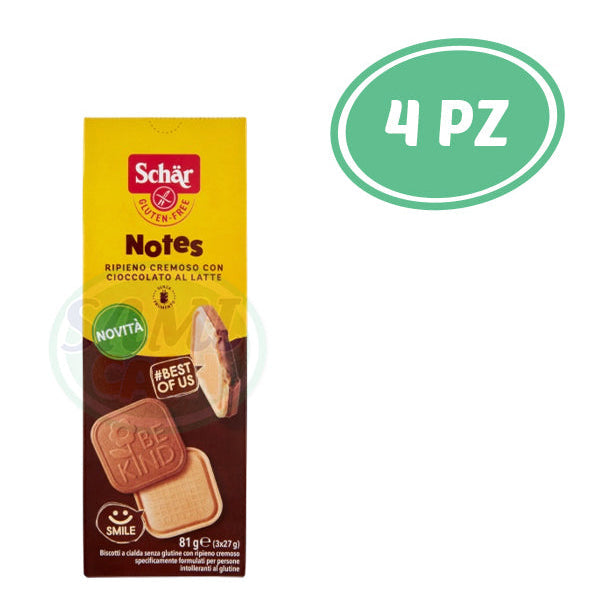 SCHAR GLUTEN FREE NOTES GR.27 X 3 4 PZ
