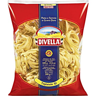 DIVELLA NIDI 091 TAGLIATELLE GR.500 6 PZ.