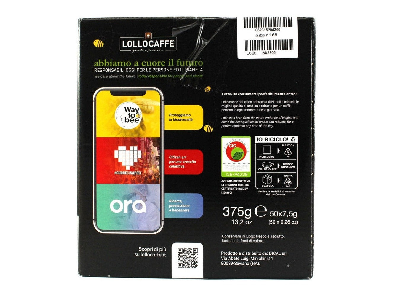 Lollo Caffè Amore Assoluto 50 cialde