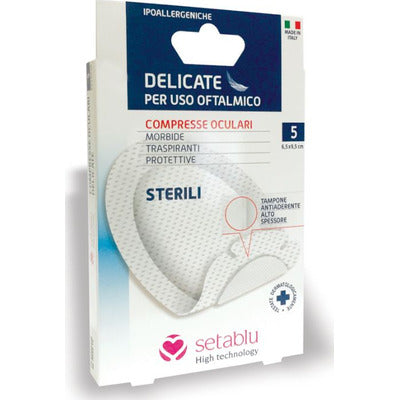 SETABLU 5 COMPRESSE OCULARI 62114 18 PZ