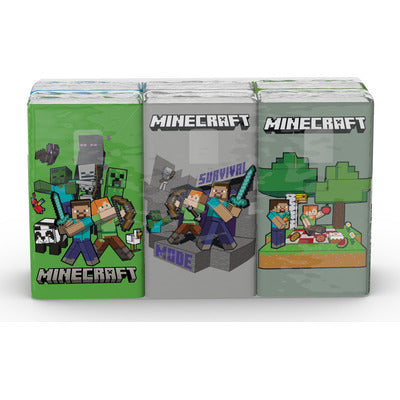 MINECRAFT FAZZOLETTI PZ.6 24 PZ