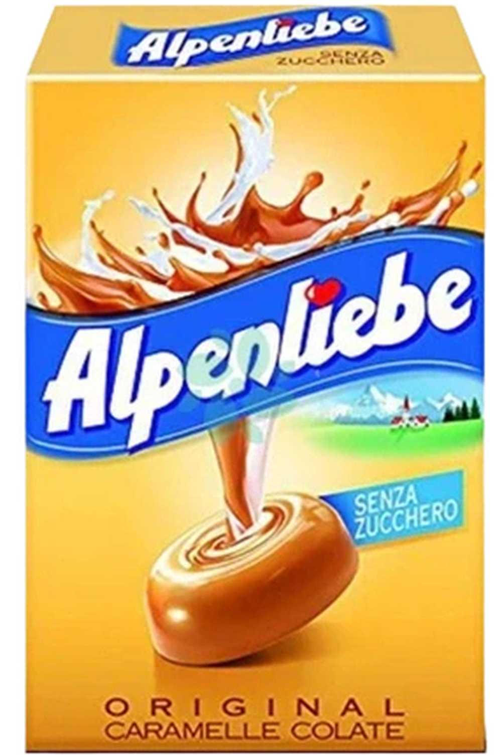Caramelle Alpenliebe Senza Zucchero Original Astuccio 20 Pezzi
