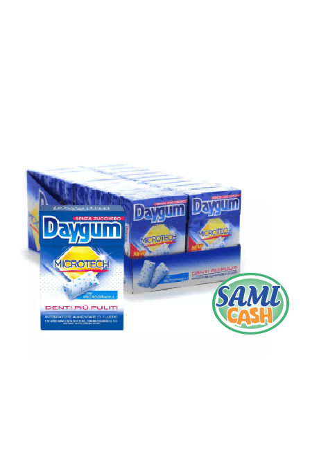 Daygum Microtech Astuccio 20 Pezzi Chewing Gum