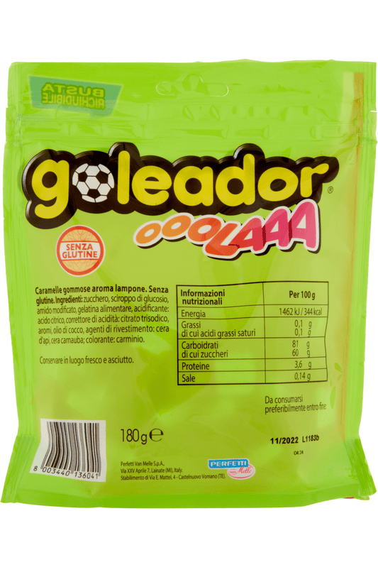 Caramelle Goleador Ola Milk Berry Busta
