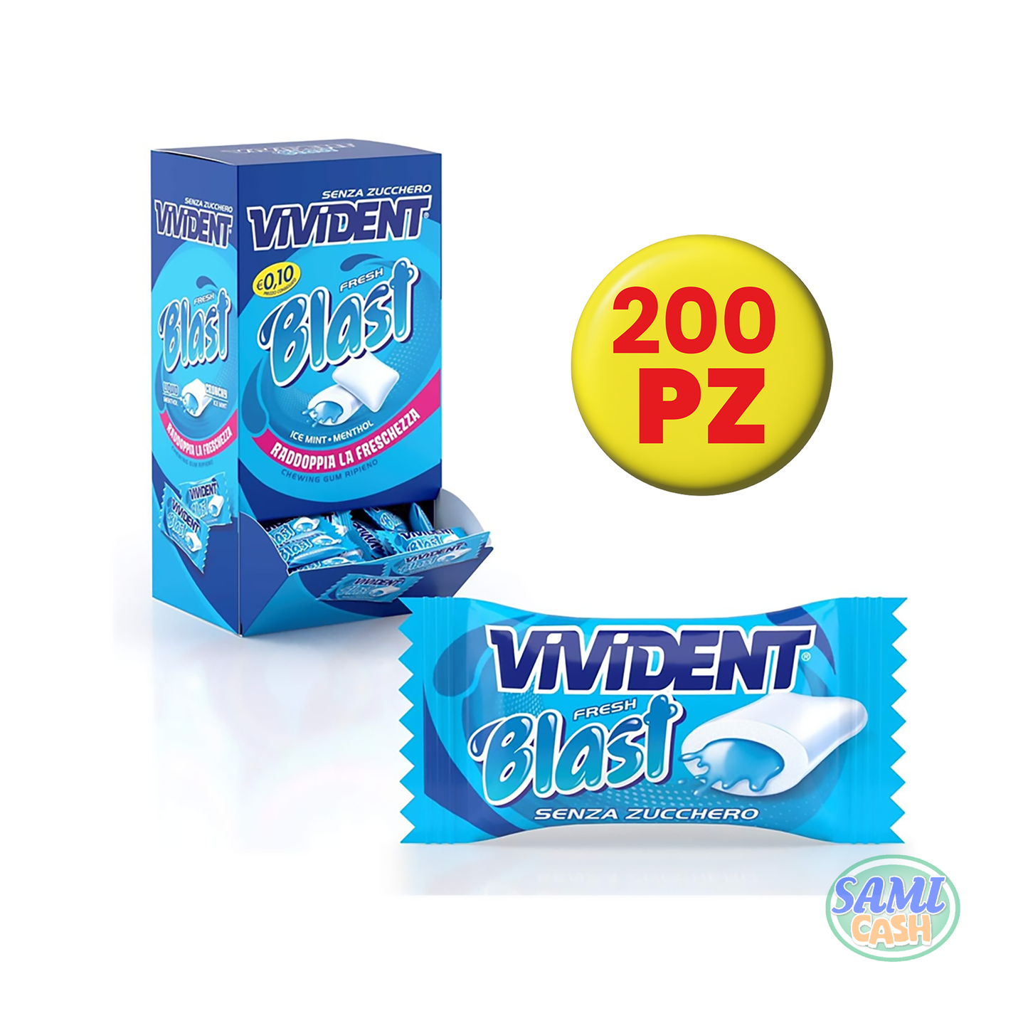 Vivident Fresh Blast Monopezzo x200