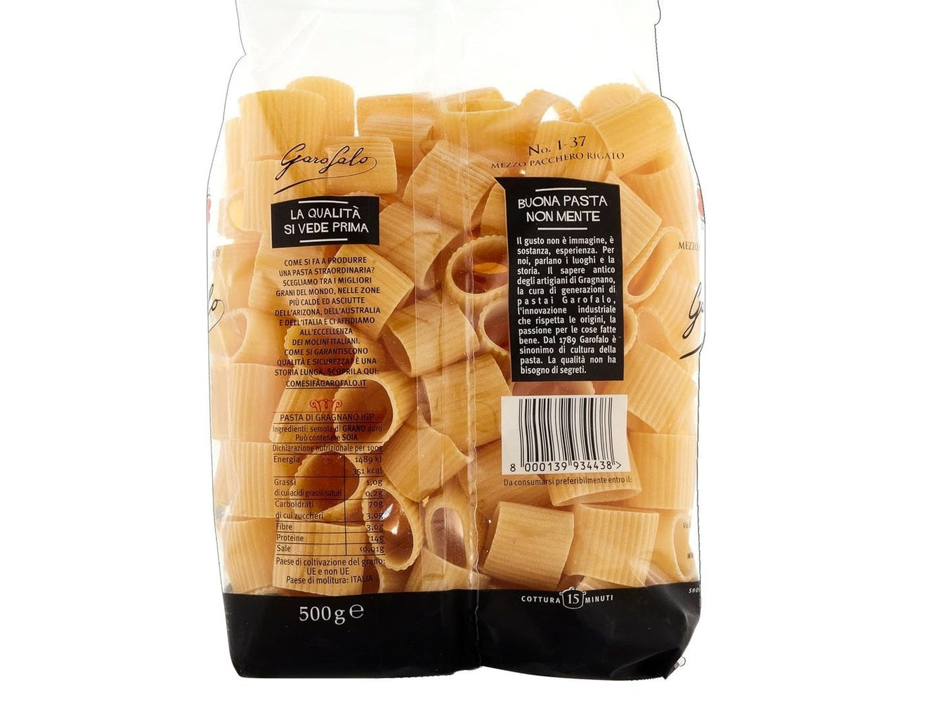 Pasta Garofalo Pacchero Rigato 500g