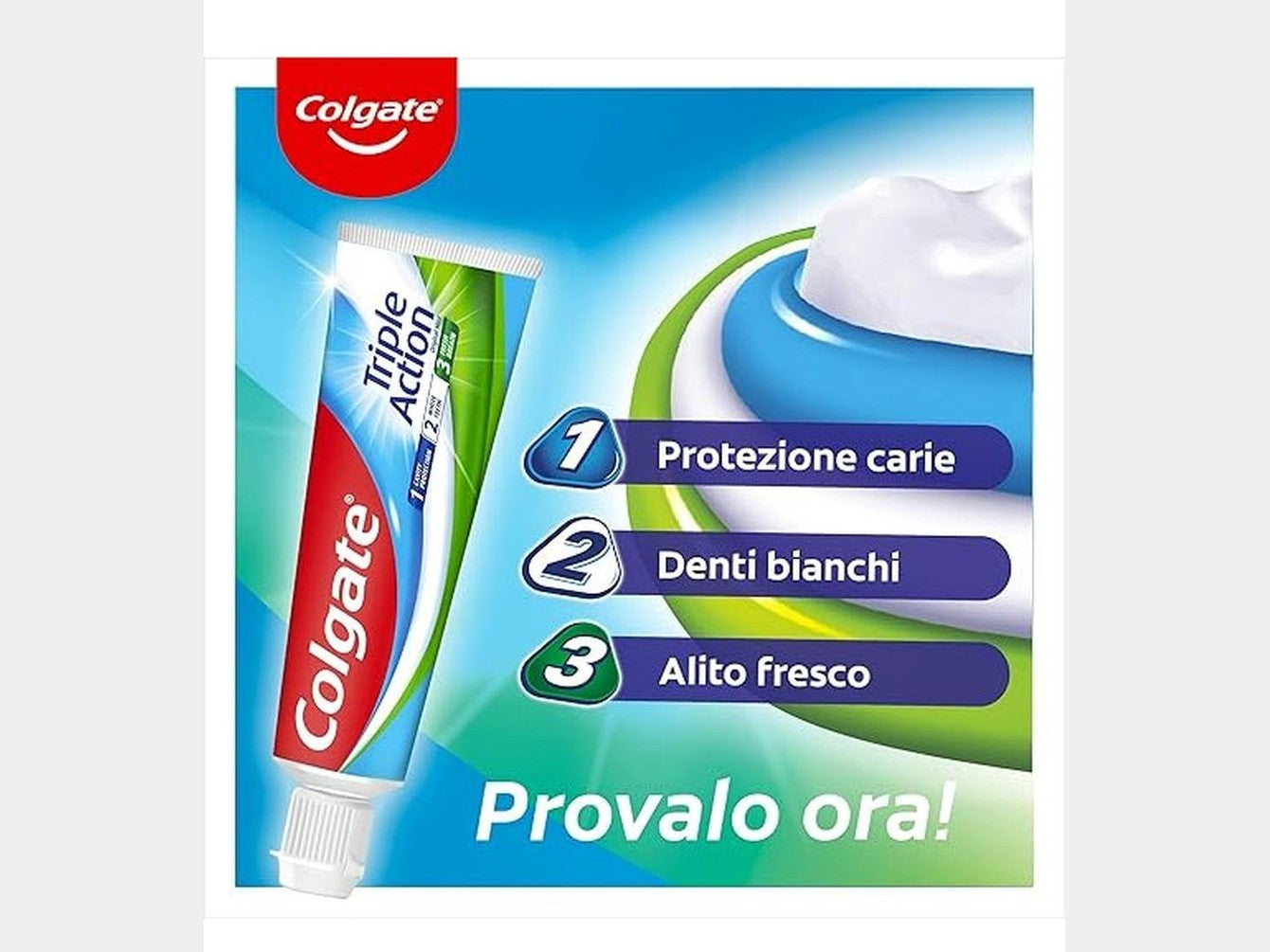 Dentifricio Colgate 100ml Tripla Azione