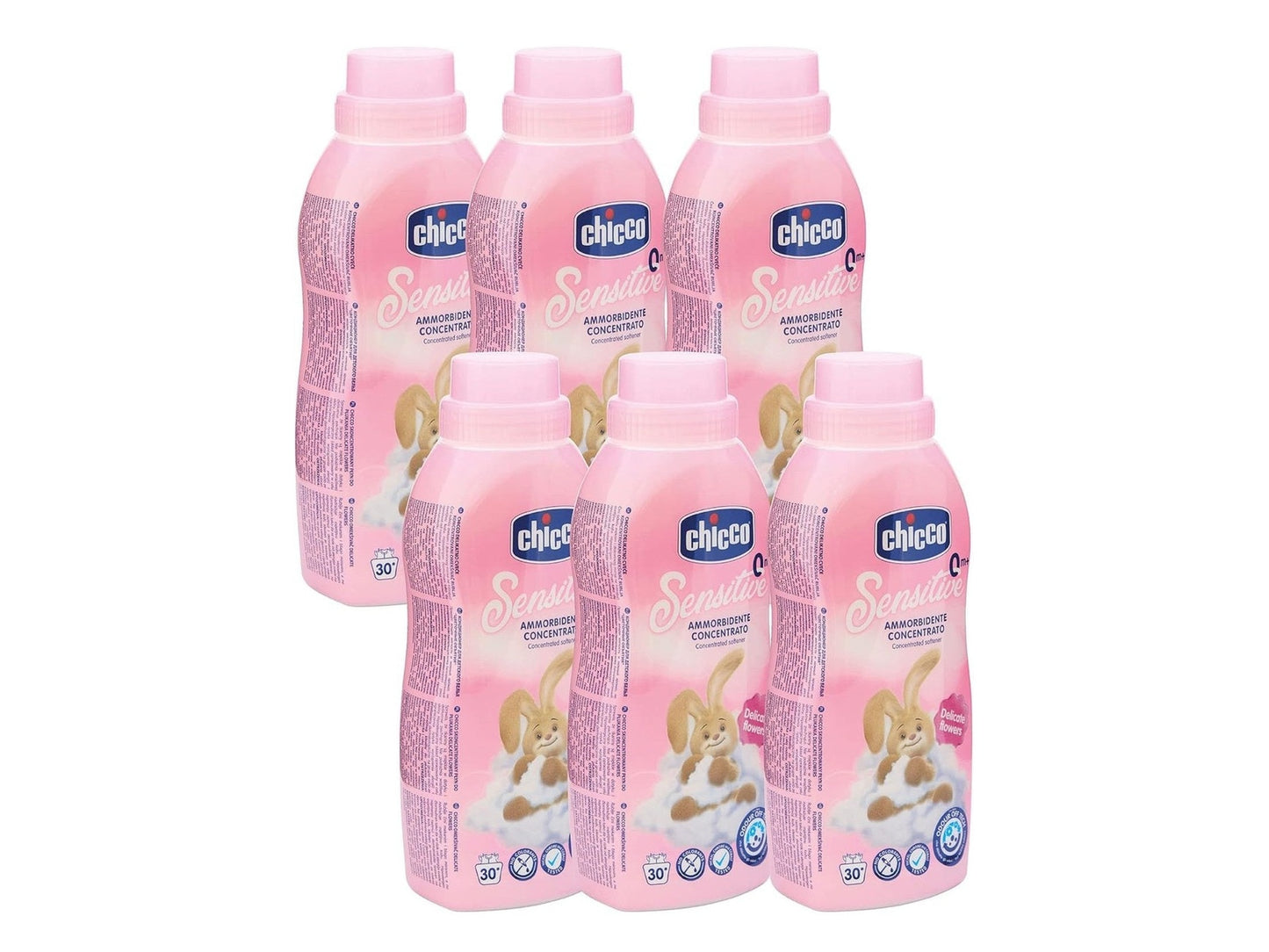 Ammorbidente Chicco 750ml Fiori Delicati – Morbidezza e Profumo per Pelli Sensibili