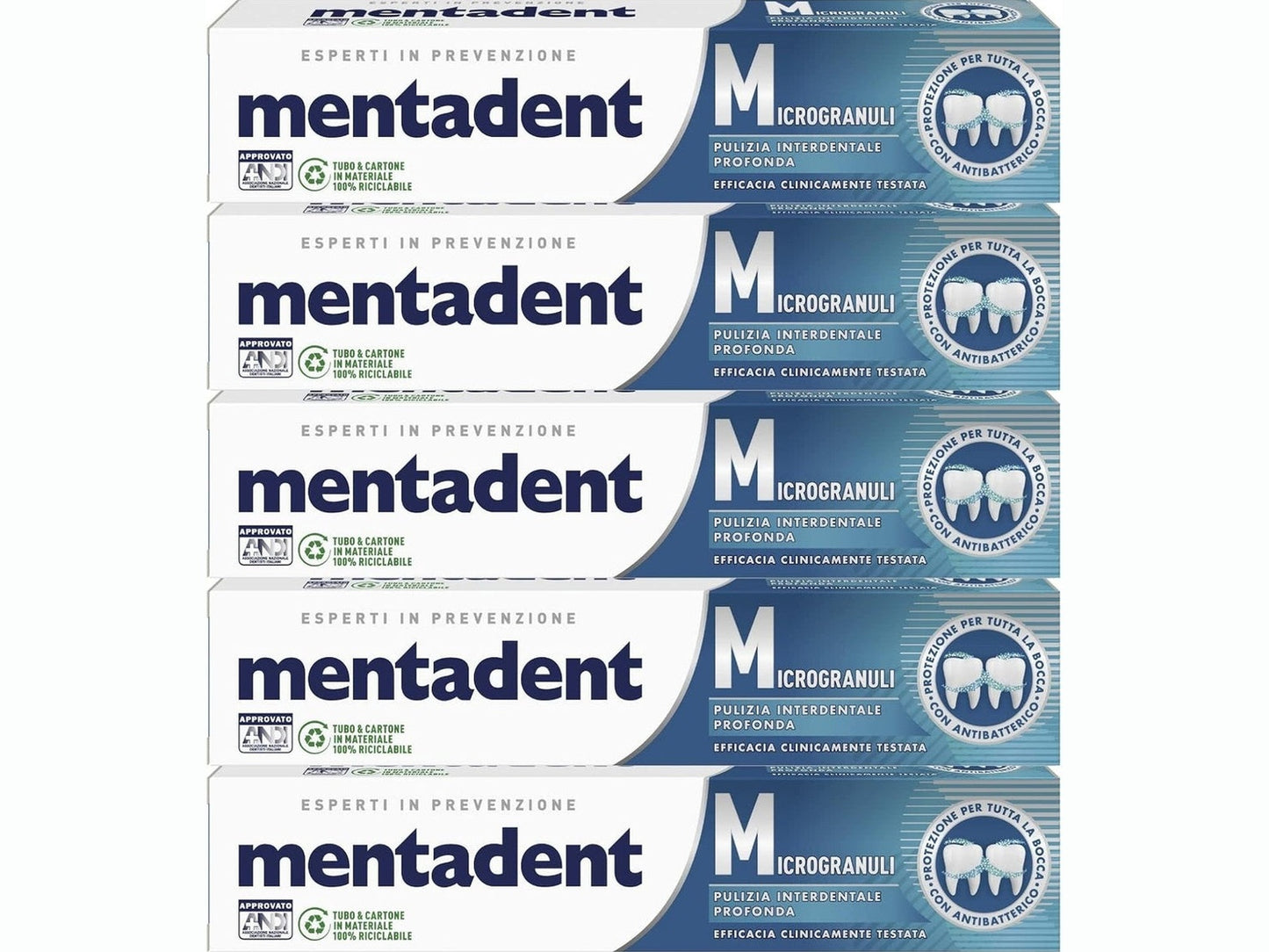 Mentadent Microgranuli 100ml (75+25ml)