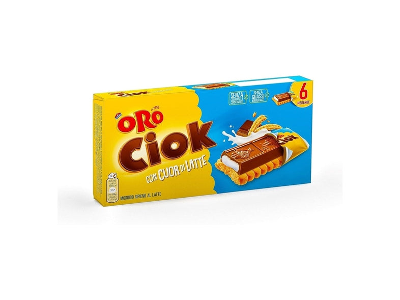 Oro Ciok con Cuor di Latte Biscotto con Tavoletta di Cioccolato 120g